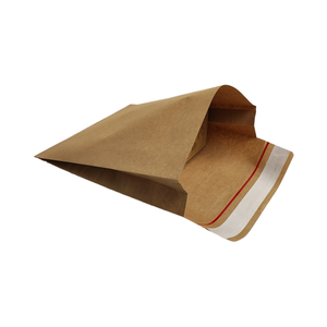 Thân Thiện Với Môi Có Thể Ủ <span class=keywords><strong>Kraft</strong></span> Giấy Phong Bì Tự Dính Craft Bọc Cho Lô Hàng Biểu Tượng Nghệ Thuật Túi Giấy - Product Image 4