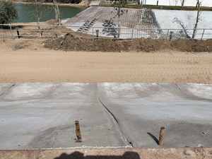 Yamaç koruma için nehir astar çimento battaniye için beton battaniye çimento tuval çimento kumaşlar kanallar koruma - Product Image 5