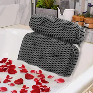Cuscino da bagno OEM per vasca (Comfort Extra) per collo vasca e supporto per la schiena per cuscino per vasca da bagno cuscino per poggiatesta