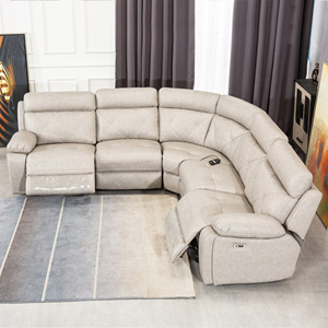 מודרני u צורה 3 5 מושבים מושבים בחדר ספות הספק תיאטרון בית קולנוע חשמל - Product Image 2