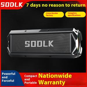 Sodlk 100W de alta potencia para Subwoofer de Audio Bluetooth Cañón gigante 3D Surround Altavoz para exteriores Tarjeta de iluminación LED RGB Disco en U - Product Image 5