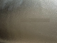 Tissu en fibre de verre ignifuge et imperméable de 880g en aluminium