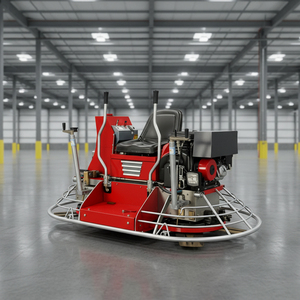 1000mm 1200mm Benzinli Çift Güçlü Beton Mala Makinesi Helikopter Tipi Binilebilir Güçlü Mala Motorlu Pompa ile - Product Image 2