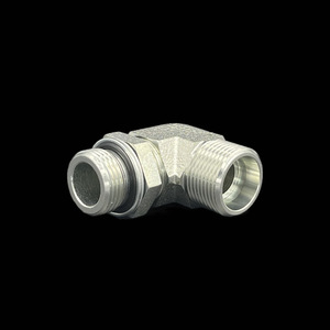 Coude hydraulique à filetage mâle à 90 degrés, direction réglable, joint torique, extrémité 1CH9 type léger, 1DH9 type lourd, pièces hydrauliques - Product Image 2