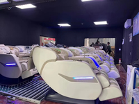 Fauteuil de massage de luxe 5D à gravité zéro 2026 avec massage complet du corps et des jambes, spa pour les pieds en cuir pour la maison ou le bureau