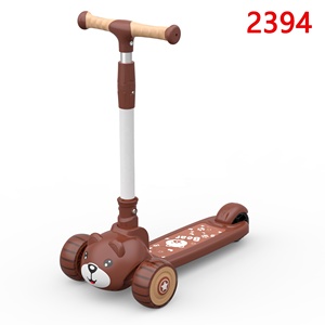 Scooter Infantil <span class=keywords><strong>de</strong></span> <span class=keywords><strong>Tres</strong></span> <span class=keywords><strong>Ruedas</strong></span> en Oferta, Patinete Rápido <span class=keywords><strong>de</strong></span> Precio Económico, 2 <span class=keywords><strong>Ruedas</strong></span> Delanteras y 1 Trasera, 3 <span class=keywords><strong>Ruedas</strong></span> con Luces Intermitentes, Patinete para Niños - Product Image 4