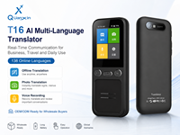Dispositif de traduction multilingue T16 AI, 138 langues, longue durée de vie de la batterie, traduction hors ligne, enregistrement vocal et photo, traducteur intelligent en anglais