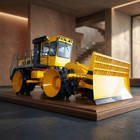 Compacteur de déchets de déversement sanitaire Shanbo C300H de 30 tonnes, à moteur, haute capacité de charge pour la gestion des déchets