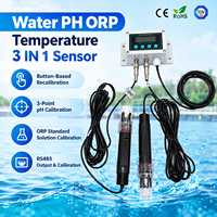Sensor Kualitas Air Dengan Layar untuk Mengukur PH ORP dan Suhu Secara Bersamaan untuk Akuakultur