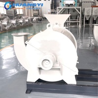 Schijfslijpmachine 40-200 mesh voor bamboe, houtzaagsel, droge plantenwortels, fruitenschillen, poederproductie voor wierookproductie en de veevoedingsindustrie