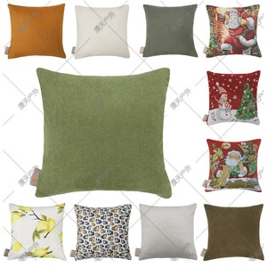 Christmas Heated Pillow Square Cotton Embroidery Design <b>For</b> Camping Outdoor Use - Product Image 3