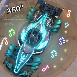 TikTok Offre Spéciale Haute Qualité 2.4G Télécommande Voiture de Course <span class=keywords><strong>F1</strong></span> 4WD Voiture de Cascade et Drift avec Induction Geste pour Enfants - Product Image 6