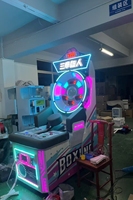 Machine de jeu de société de boxe et de basketball de style Cion, à monnayeur, avec cadeaux variés, construction métallique, garantie 1 an, version anglaise