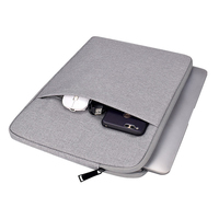 Funda Impermeable para Portátil de Gran Capacidad, Bolsa de Ordenador Oxford con Bolsillo, Funda Vertical de 11.6-15.6 Pulgadas para Macbook