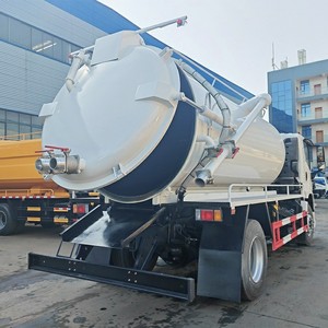 1SUZU GIGA 4X2 Sewage <b>Suction</b> Tank Truck 15m3 Vacuum <b>Pump</b> Tank Truck for Sale - Product Image 3