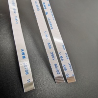 Awm 20706 105C 60v vw-1 9pin 0.5mm 300mm or broches FFC FPC câble de raccordement