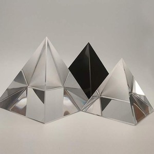 Prisma Óptico K9 de Ângulo Reto Retangular com Revestimento HR em Cristal Transparente para Ensino em Escolas Primárias - Product Image 3
