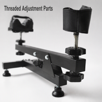 Support de tir réglable sur mesure en métal, stable, accessoire de chasse, banc de tir portable et durable, NOUVEAU en aluminium