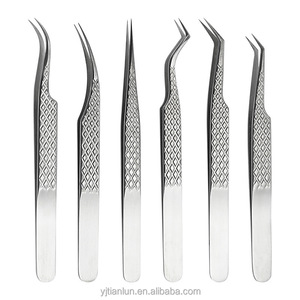 Spot Goods Stainless Steel High-quality <strong>Eyelash</strong> <strong>Tweezers</strong> Abrasion Resistant Grafting <strong>Eyelash</strong> Tool for <strong>Eyelash</strong> Extension Salon - Product Image 1