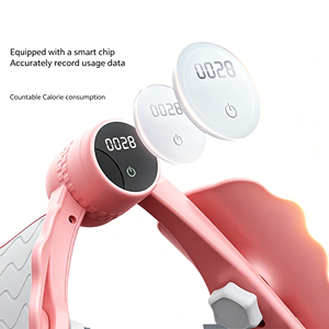 Entrenador de cadera y pierna inteligente recargable ajustable, ligero, multifunción, para yoga y fitness, abrazadera muscular para suelo pélvico y muslos - Product Image 5