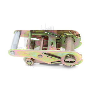 Boucle <span class=keywords><strong>à</strong></span> <span class=keywords><strong>cliquet</strong></span> en zinc plaqué couleur robuste de 2 pouces 5T avec poignée <span class=keywords><strong>courte</strong></span> et droite en aluminium pour <span class=keywords><strong>sangle</strong></span> d'arrimage de 2 pouces - Product Image 3