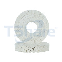 Roues de polissage en coton fileté de 150*50*20 mm, brosses pour machine de chantournage automatique, pièces de machines à bois