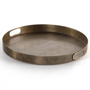 Bandeja DE SERVICIO DE PLATA ovalada con ilustraciones a la venta para el hogar/hotel/uso doméstico - Product Image 5