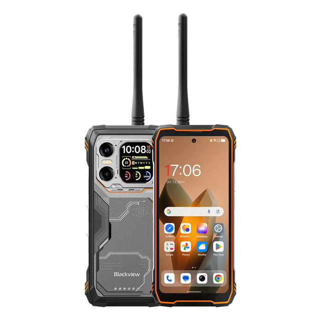 Blackview XPLORE 1 Walkie Talkie Rugged SmartPhone MediaTek Dimensity 7050 20000mAh 6.78" 120Hz Display 64MP With Walkie Talkie