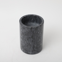 Pièce maîtresse décorative de table bouteille de vin refroidisseur de glace ustensile pot de glace seau à glace marbre pierre seaux refroidisseurs et supports