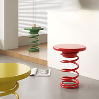 Table basse scandinave en métal écologique et durable pour salon