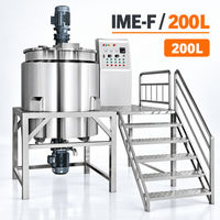 Imberson 200L Cuve de mélange liquide pour shampoing et savon, Unité homogénéisatrice à cisaillement élevé