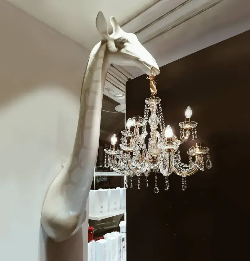 Best Selling Modern Residential Decorative Chandelier Creative Candle Chandelier Industrial Style K9 Crystal Chandelier