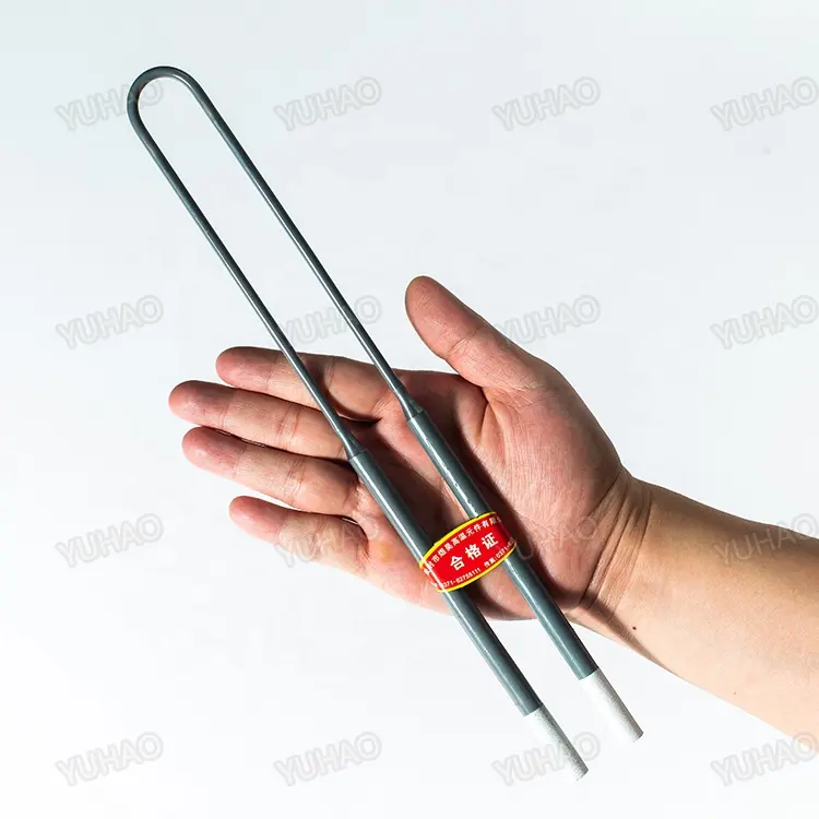 1700 1800 Molybdenum Disilicide MoSi2 Heating Elements Resistance Rods