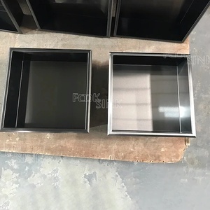 Étagères de <span class=keywords><strong>douche</strong></span> modernes en acier inoxydable 304, étagère de <span class=keywords><strong>niche</strong></span> de <span class=keywords><strong>douche</strong></span> noire pour salle de bain, éclairage LED pour <span class=keywords><strong>niche</strong></span> de <span class=keywords><strong>douche</strong></span> d'hôtel, pour l'arrangement des carreaux - Product Image 3