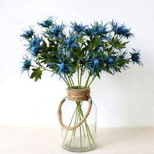 Fiori Artificiali di Sedano Spinoso a 3 Teste, Realistici al Tatto, con Stampo a Iniezione 3D a Tre Punte, Eleganti per San Valentino - Product Image 4