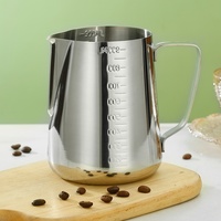 Pabrik Grosir Langsung Menjual Jug Pembuat Busa Latte Art Cup Printer Kopi Pitcher Susu Stainless Steel