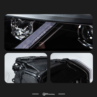 Phare avant AKD pour Skoda Rapid, lentille de projecteur, design 2014-2018, signal dynamique, accessoires automobiles