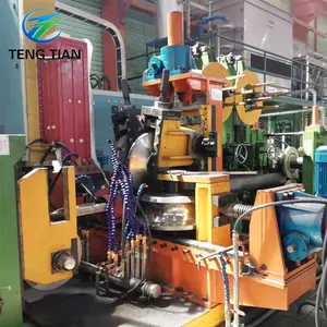 Plantas de maquinaria de fabricación de tubos redondos de 254 mm Tengtian para acero al carbono/acero galvanizado/HR/CR