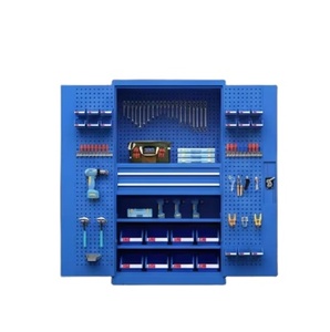 Ensemble d'outils personnalisé à 2 portes, conteneur <span class=keywords><strong>de</strong></span> rangement pour <span class=keywords><strong>garage</strong></span>, armoire <span class=keywords><strong>de</strong></span> rangement pour outils en acier laminé à froid, poste <span class=keywords><strong>de</strong></span> travail - Product Image 3