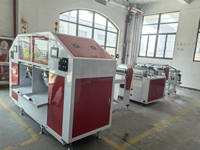 Machine de découpe à perforation pour sacs à légumes à 2 lignes à grande vitesse avec rembobinage de rouleaux HSLJ-500x2S