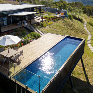 Piscina prefabricada profesional, piscina de fibra de vidrio, piscina enterrada, piscina de fibra de vidrio en contenedores - Product Image 4