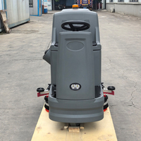Nettoyeur de sols M6 à usage commercial avec réservoir d'eau de 80L/85L, batterie au lithium 24V, 2-3 heures d'autonomie, raclette en aluminium moulé sous pression