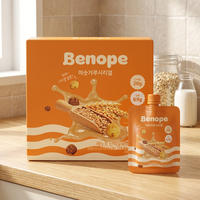 [BENOPE] Poudre de shake protéiné à grains entiers coréens 40g Type de pochette Remplacement de repas sain avec une riche saveur de céréales