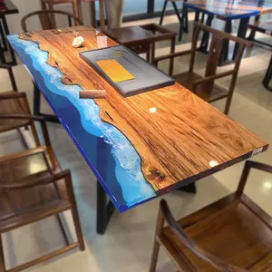 फैक्टरी epoxy अटल बिहारी गोंद थोक स्पष्ट epoxy राल epoxy राल के लिए लकड़ी की मेज