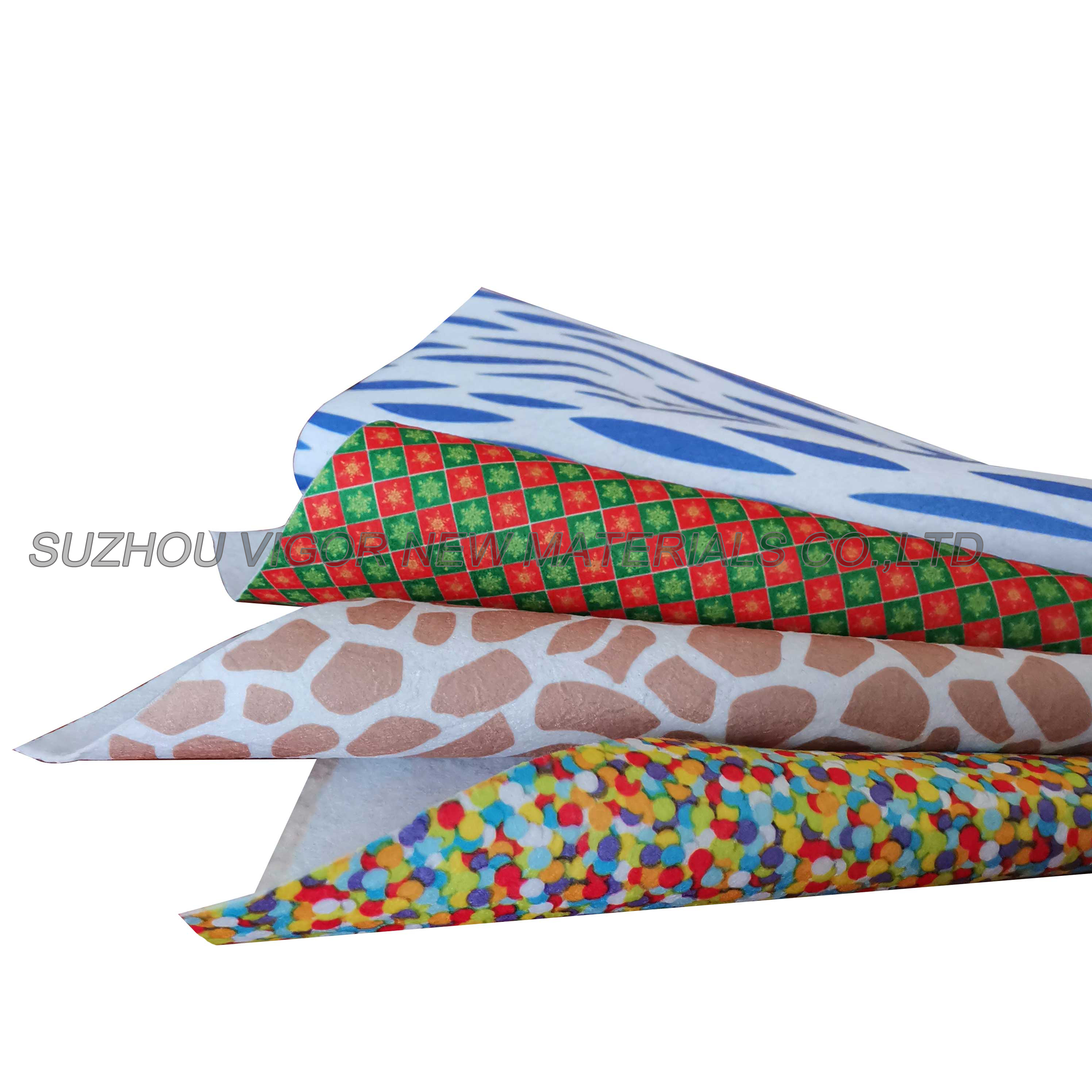 Новые товары, выпущенные в 2021 году, фетровая ткань с рисунком, любой дизайн, 100% полиэстер, Нетканая печать логотипа