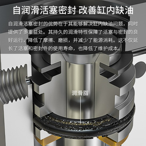 Cilindro Neumático Pequeño de Doble Eje y Doble Varilla de Empuje Personalizado No Estándar Modelo TDA/TN10/16/20-10-500S - Product Image 3