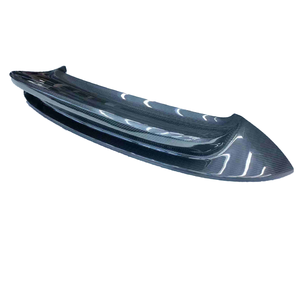 High Quality SportClass Style Real Carbon Fiber Spoiler <b>Wing</b> for Porsche 911 992 Carrera Rear (Carbon <b>Black</b>) - Product Image 3