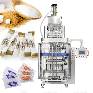 Automatic multi lane sugar salt mixing powder filling packing machine 5g 10g sugar stick packing machine