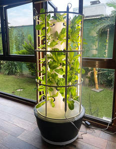Sistema de Cultivo Hidropónico Aeropónico Vertical, Torre de Jardín con Bomba LED para Cultivo sin Suelo, Verduras Frescas de Cocina, Patentado - Product Image 4