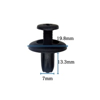 Nouvelles 100 pièces de clips de fixation automobiles en PP/Nylon de haute qualité pour pare-chocs et ailes, marque KADIHUI, fabriquées en Chine